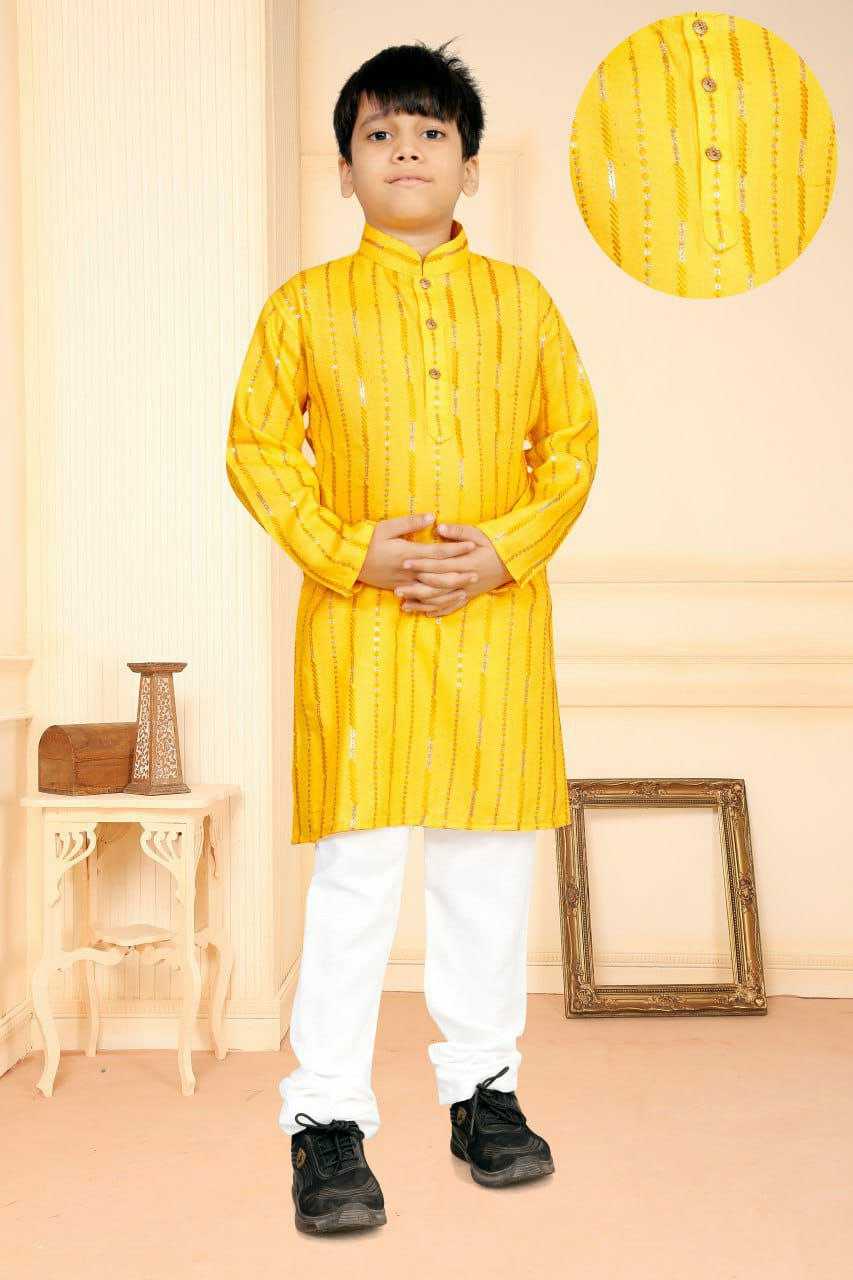 YNF SOFT COTTON WTX Embrodery WHOLESALE BOYS KURTA PYJAMA MANUFACTURER